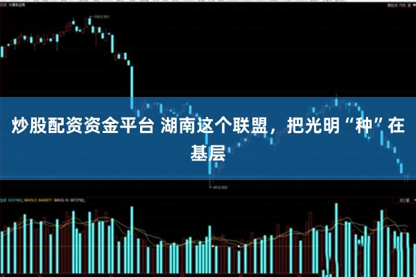 炒股配资资金平台 湖南这个联盟，把光明“种”在基层