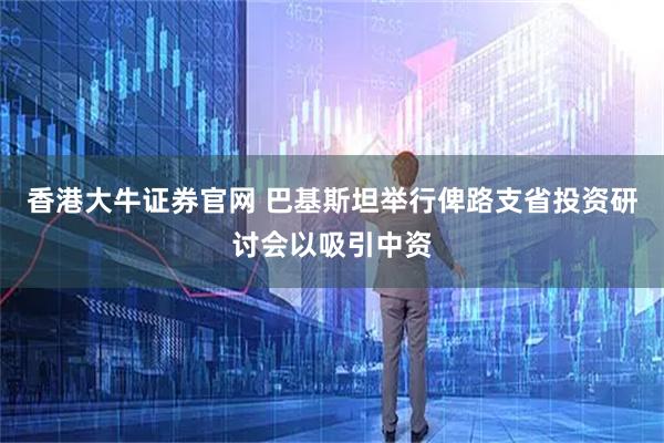 香港大牛证券官网 巴基斯坦举行俾路支省投资研讨会以吸引中资